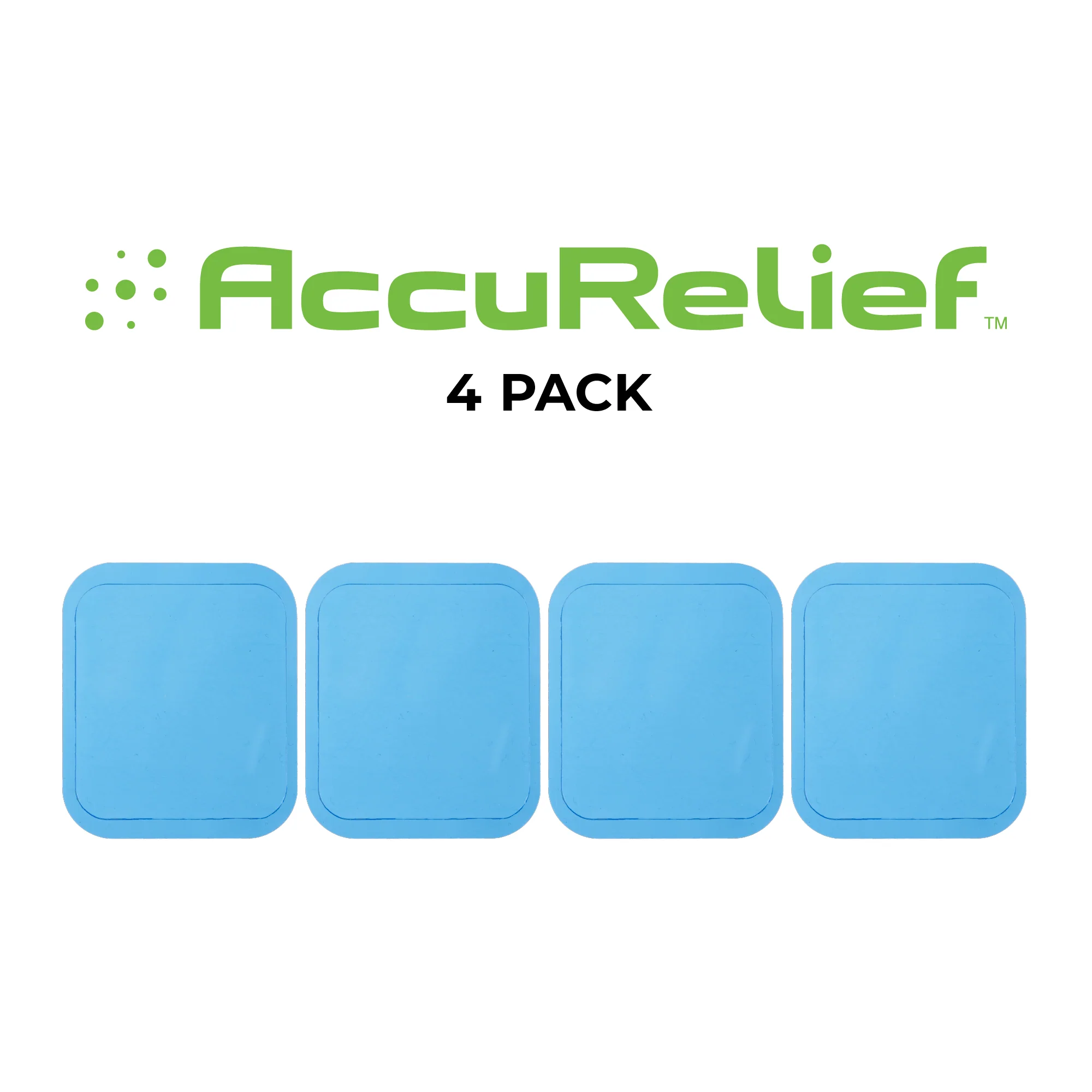 AccuRelief Menstrual Pain Relief TENS Unit Replacement Pads - Image 8