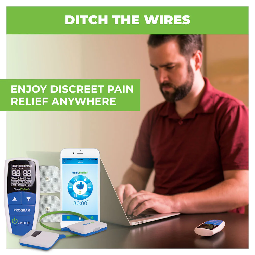 AccuRelief&trade; Wireless Pain Relief Device With Remote and Mobile App - Image 10