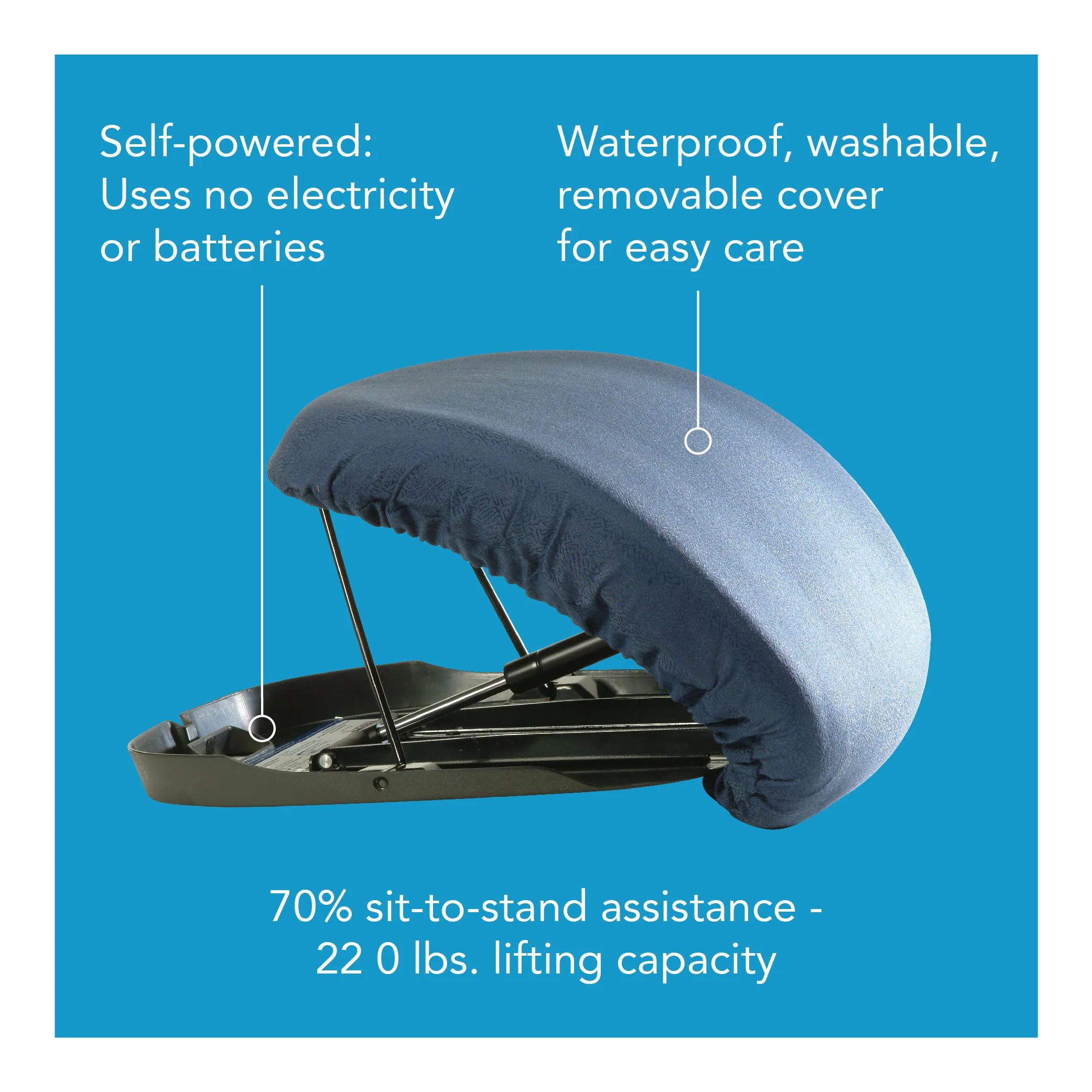 Carex Upeasy Seat Assist Standard - Image 7
