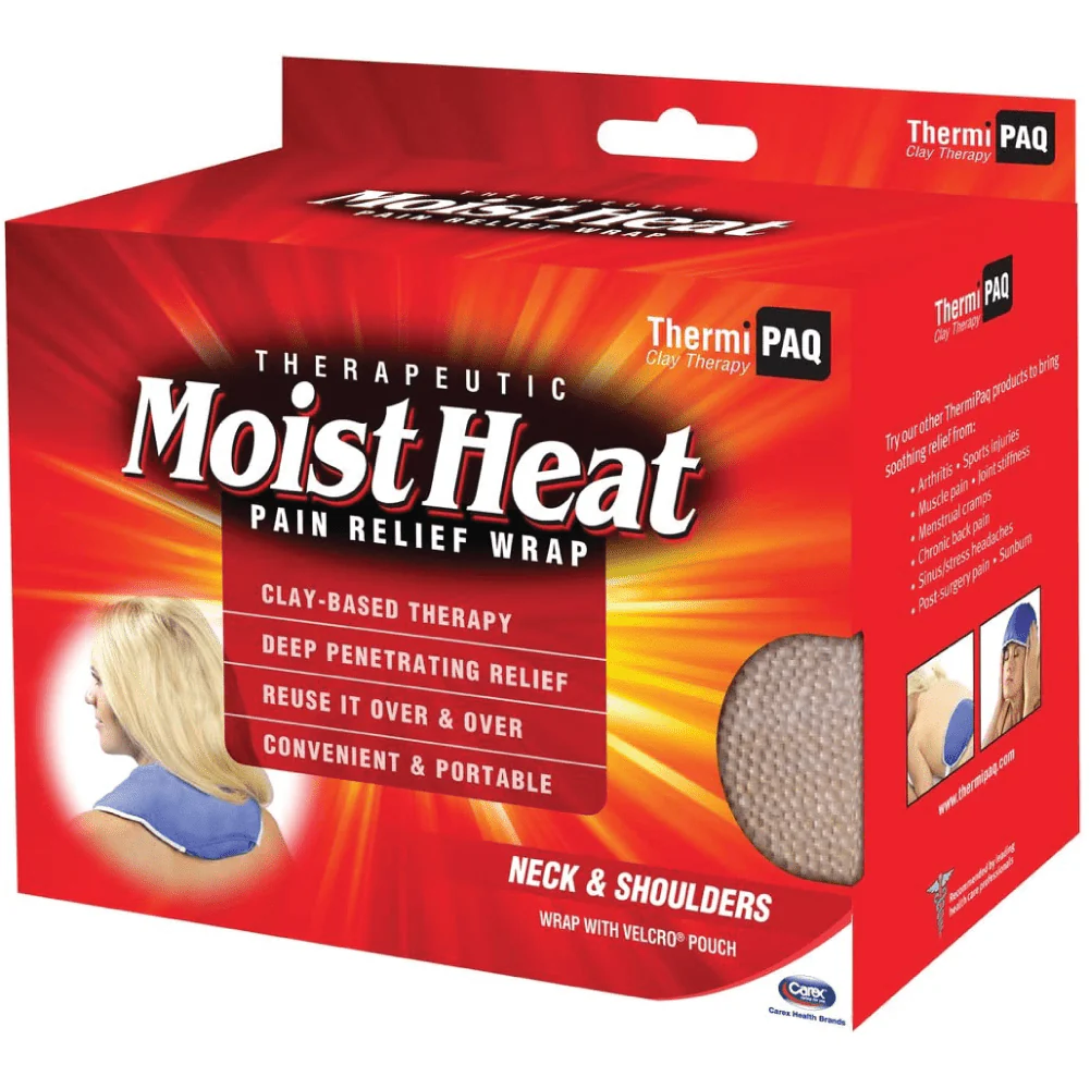 ThermiPaq Moist Heat Pain Relief Neck Wrap - Image 13